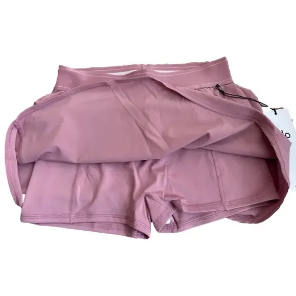 NWT AUTHENTIC ALO YOGA PINK WILD ROSE MATCH POINT SKIRT SAME DAY SHIP LAST ONE - Picture 10 of 10